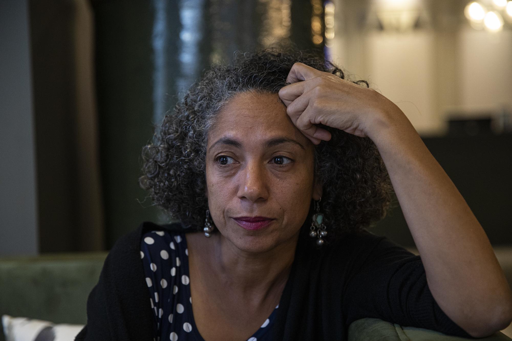 Amal Ramsis, durante la entrevista